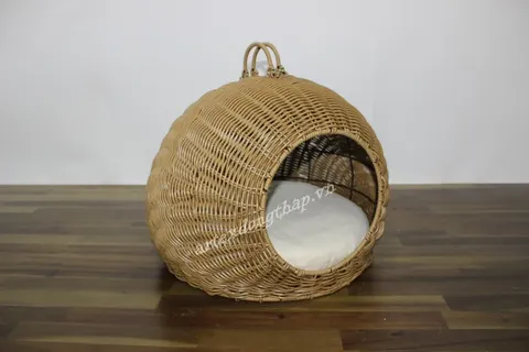 Rattan Export Poly Rattan Pet Basket - REX-CH2864C-1BR