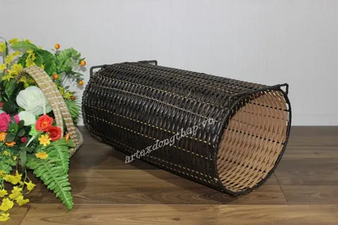 Rattan Export Poly Rattan Pet Basket - REX-CH2878A-1BR