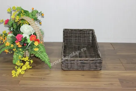 Rattan Export Poly Rattan Pet Basket - REX-CH2880A-1BR