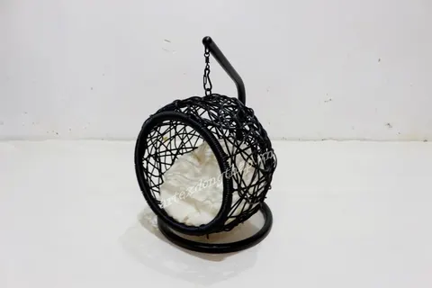 Rattan Export Poly Rattan Pet Basket - REX-CH2894A-1BL