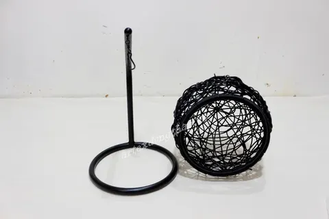 Rattan Export Poly Rattan Pet Basket - REX-CH2894A-1BL