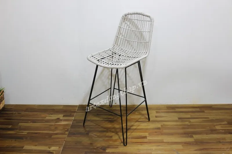 Rattan Export Poly Rattan bar chair - REX-CH3284A-1GY