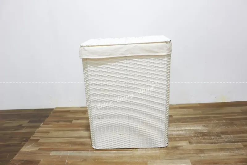 Rattan Export Poly Rattan Trunk - REX-CH3679A-1WH