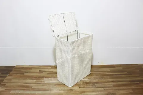 Rattan Export Poly Rattan Trunk - REX-CH3679A-1WH