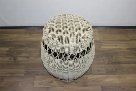 Rattan Export Poly Rattan Stool - REX-CH3707A-1GY