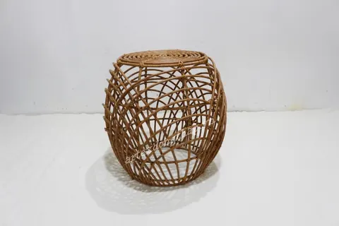 Rattan Export Poly Rattan Stool - REX-CH3744A-1BR