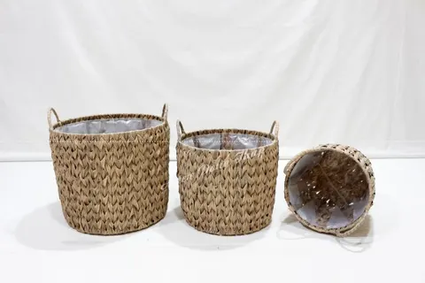 Rattan Export Poly rattan baskets - REX-CH3865A-3BR