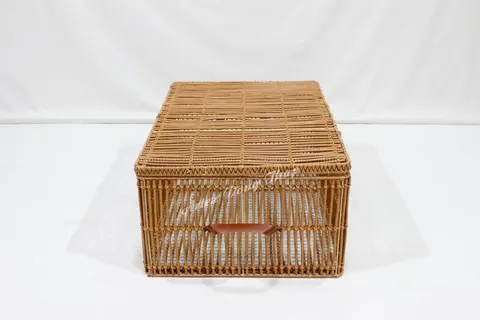 Rattan Export Poly Rattan Trunk - REX-CH3919A-1BR