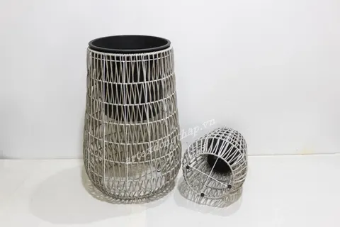 Rattan Export Poly rattan planter - REX-CH4378A-2GY