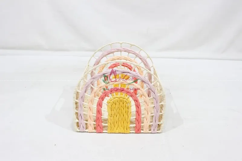 Rattan Export Small Paper Rope Tray for Desk - REX-CH4443A-1MC