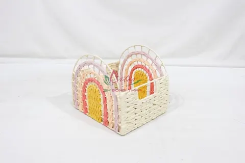 Rattan Export Small Paper Rope Tray for Desk - REX-CH4443A-1MC