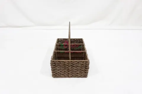 Rattan Export Modern Plastic Rope Woven Display Tray Custom Design - REX-CH5042A-1BR