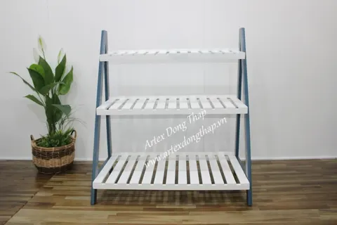 Rattan Export Wooden Shelf - REX-HG0217A-1MC