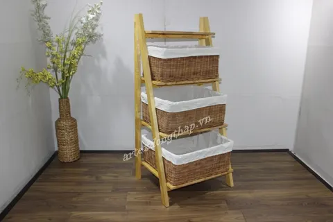 Rattan Export Magazine basket tower - REX-HG0261C-1NA