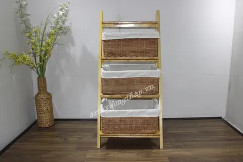 Rattan Export Magazine basket tower - REX-HG0261C-1NA