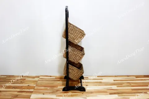Rattan Export Tier Magazine rack - REX-HG0271A-1BL