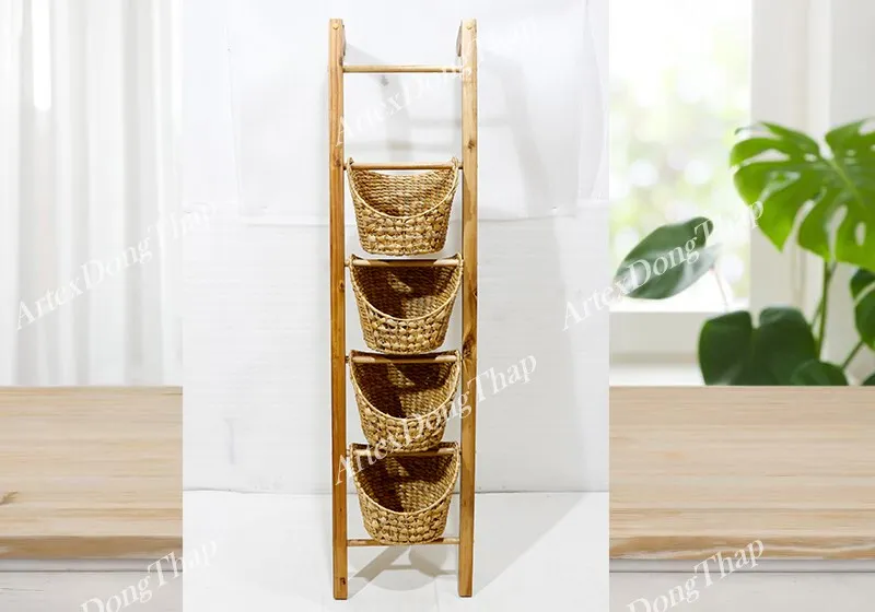 Rattan Export Tier Magazine rack - REX-HG0273A-1NA