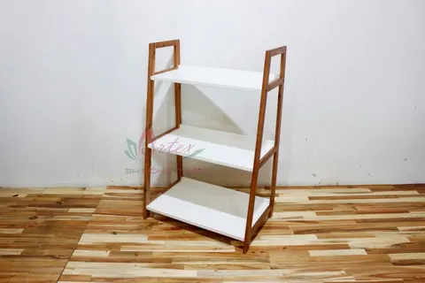 Rattan Export Wooden Shelf - REX-HG0617A-1MC