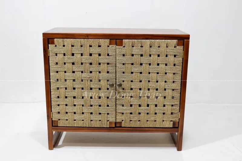 Rattan Export Wooden Cabinet - REX-HG0864A-1NA