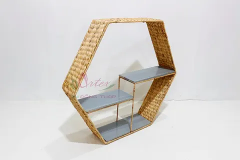 Rattan Export Water Hyacinth Hanging Shelf - REX-HG0885A-1MC