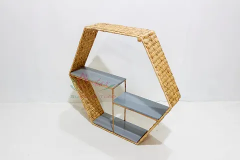 Rattan Export Water Hyacinth Hanging Shelf - REX-HG0885A-1MC