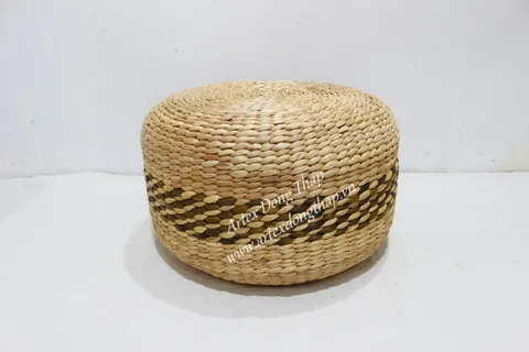 Rattan Export Water Hyacinth Stool - REX-MK7028A-1MC
