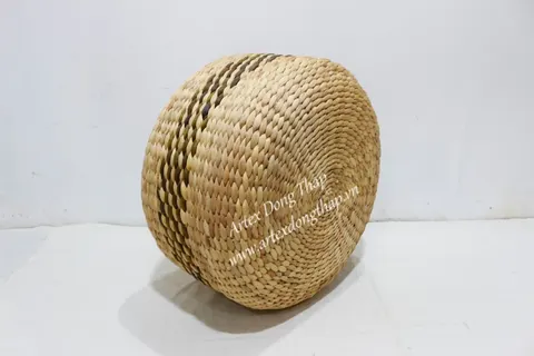 Rattan Export Water Hyacinth Stool - REX-MK7028A-1MC