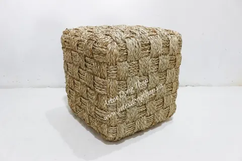 Rattan Export Seagrass Stool - REX-MK7031A-1NA
