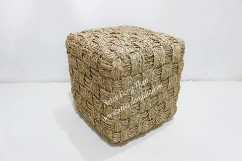 Rattan Export Seagrass Stool - REX-MK7031A-1NA