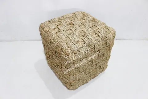 Rattan Export Seagrass Stool - REX-MK7031A-1NA