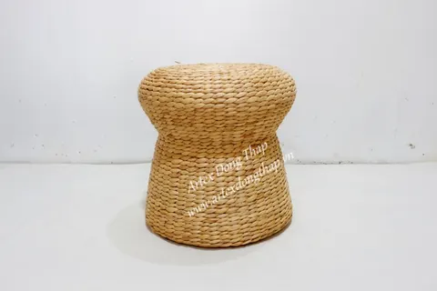 Rattan Export Water Hyacinth Stool - REX-MK7034A-1NA