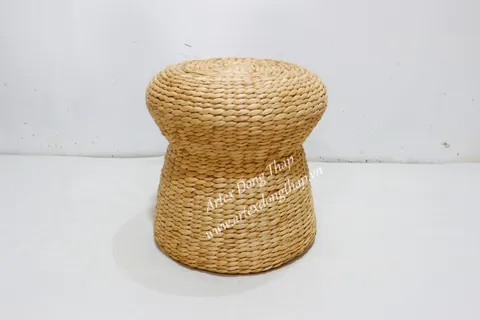 Rattan Export Water Hyacinth Stool - REX-MK7034A-1NA
