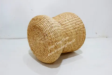 Rattan Export Water Hyacinth Stool - REX-MK7034A-1NA