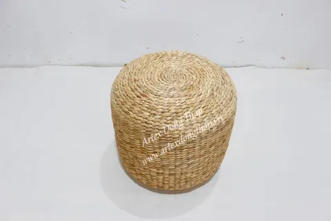 Rattan Export Water Hyacinth Stool - REX-MK7035A-1NA