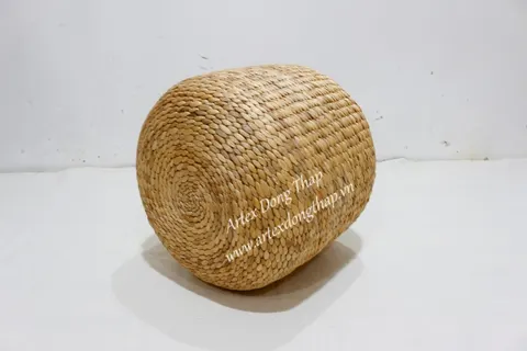 Rattan Export Water Hyacinth Stool - REX-MK7035A-1NA