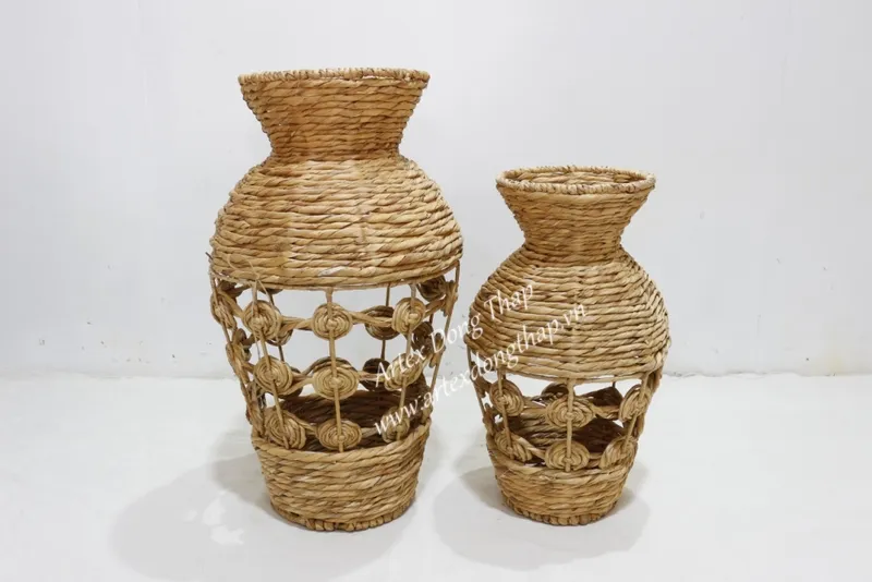 Rattan Export Water Hyacinth Vase - REX-SD10025A-2NA