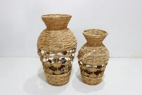 Rattan Export Water Hyacinth Vase - REX-SD10025A-2NA