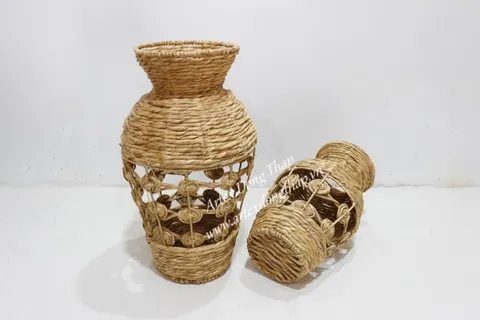Rattan Export Water Hyacinth Vase - REX-SD10025A-2NA