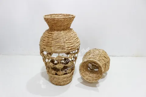 Rattan Export Water Hyacinth Vase - REX-SD10025A-2NA