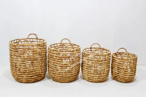 Rattan Export Water hyacinth Basket - REX-SD10231A-4NA