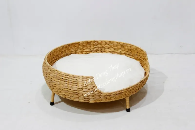 Rattan Export Water Hyacinth Pet Basket - REX-SD10310A-1NA