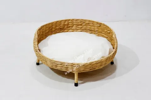 Rattan Export Water Hyacinth Pet Basket - REX-SD10310A-1NA