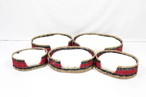 Rattan Export Oval seagrass Pet basket - REX-SD10376A-5MC