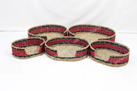 Rattan Export Oval seagrass Pet basket - REX-SD10376A-5MC