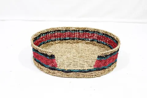 Rattan Export Oval seagrass Pet basket - REX-SD10376A-5MC