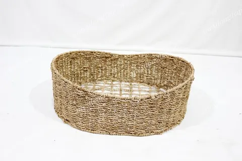 Rattan Export Oval seagrass Pet basket - REX-SD10378A-4NA
