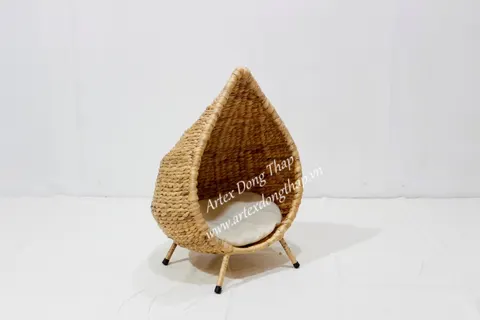 Rattan Export Water Hyacinth Pet Basket - REX-SD10399A-1NA
