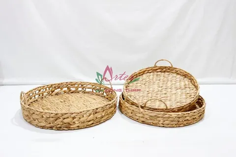 Rattan Export Water Hyacinth Tray - REX-SD10521A-3NA