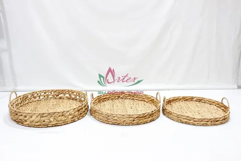 Rattan Export Water Hyacinth Tray - REX-SD10521A-3NA