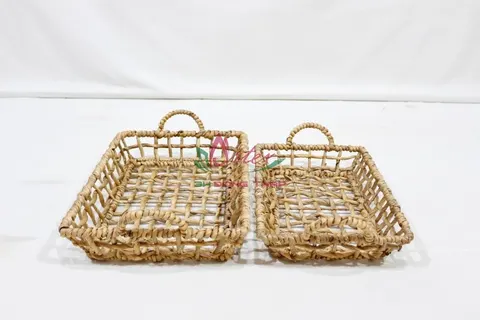 Rattan Export Water Hyacinth Tray - REX-SD10530A-2NA